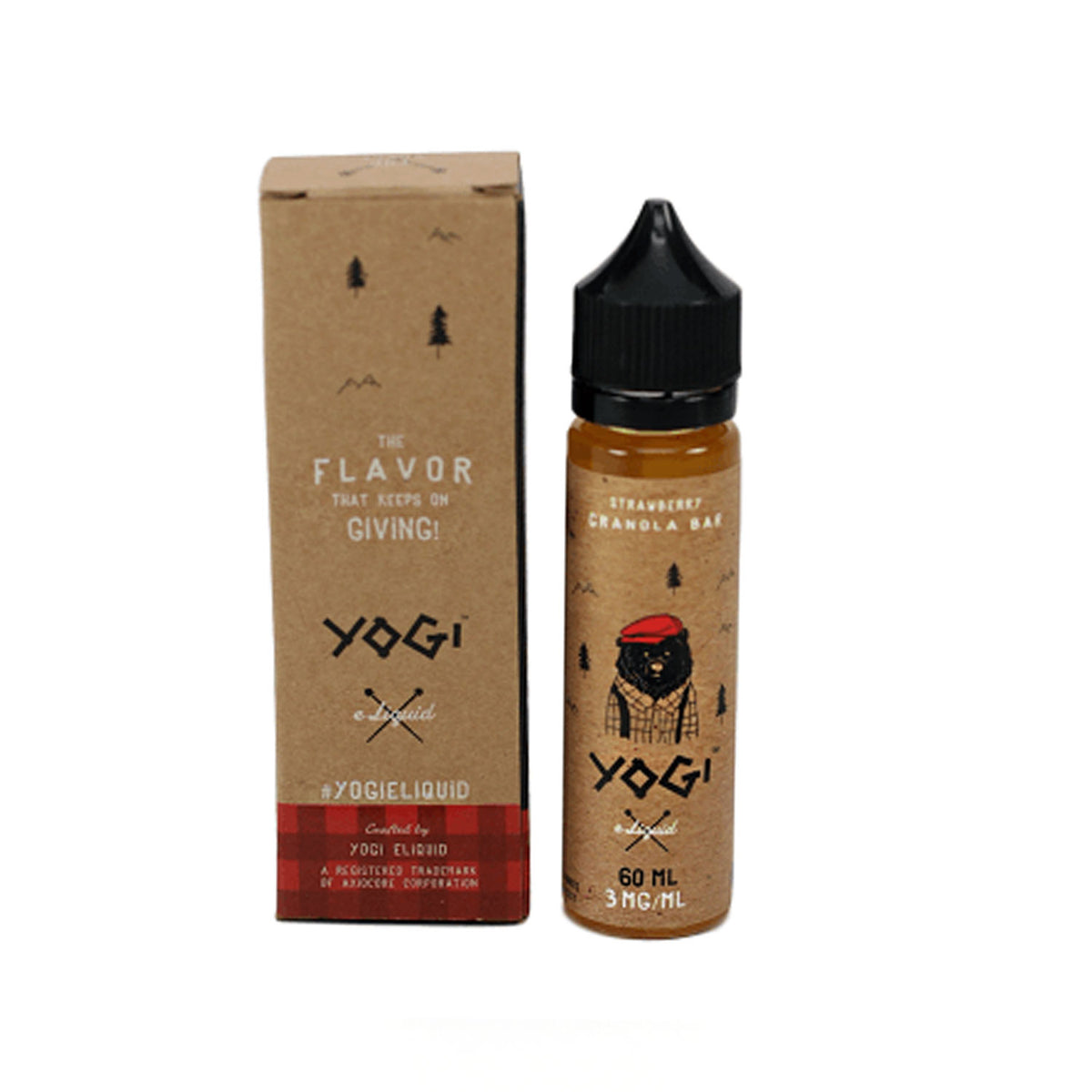 Yogi 60mL Strawberry Granola Bar 0mg