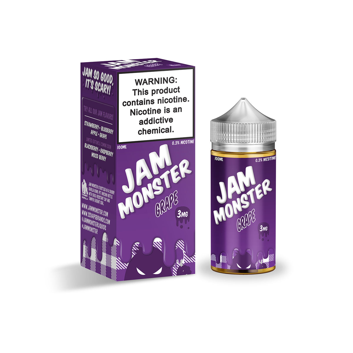 Jam Monster 100ml Grape