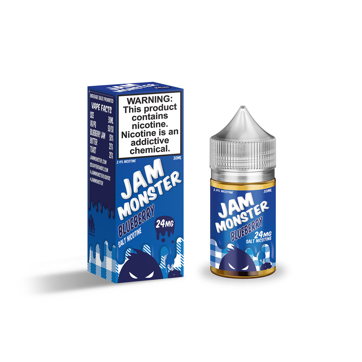 Jam Monster 30mL Blueberry Salt