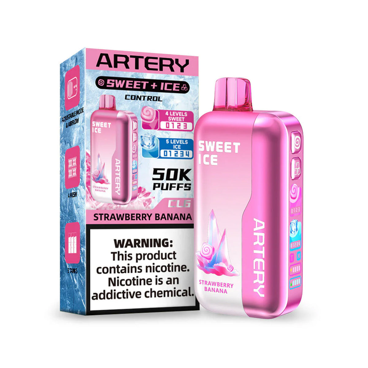 Artery 26ml CL6 50,000 Puff Disposable
