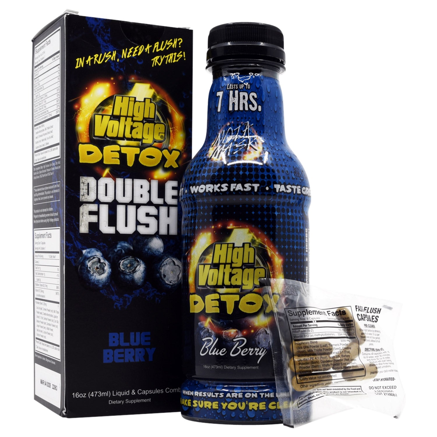 High Voltage 16oz Detox Double Flush