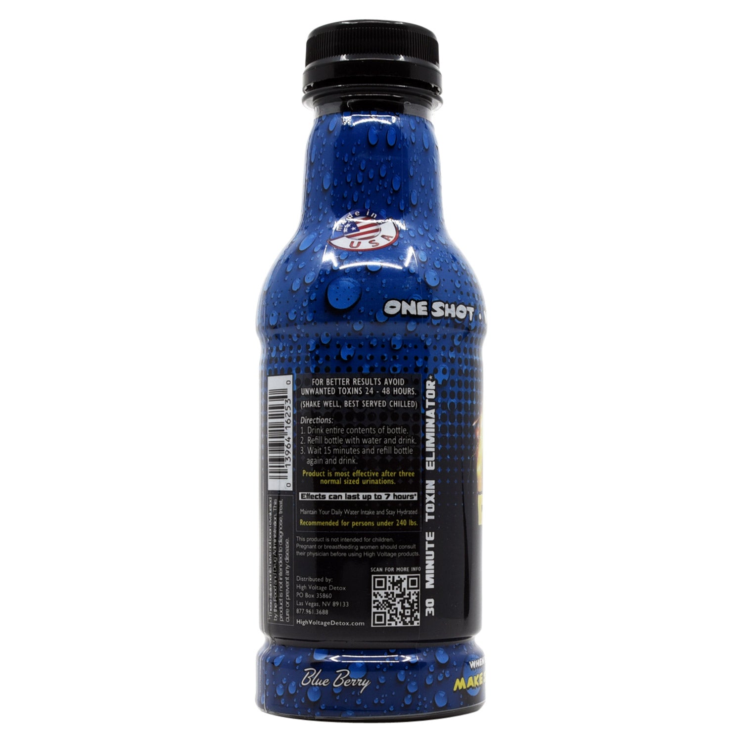 High Voltage 16oz Detox Double Flush