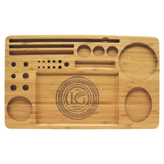 16.75x10" Wooden Multicompartment Tray