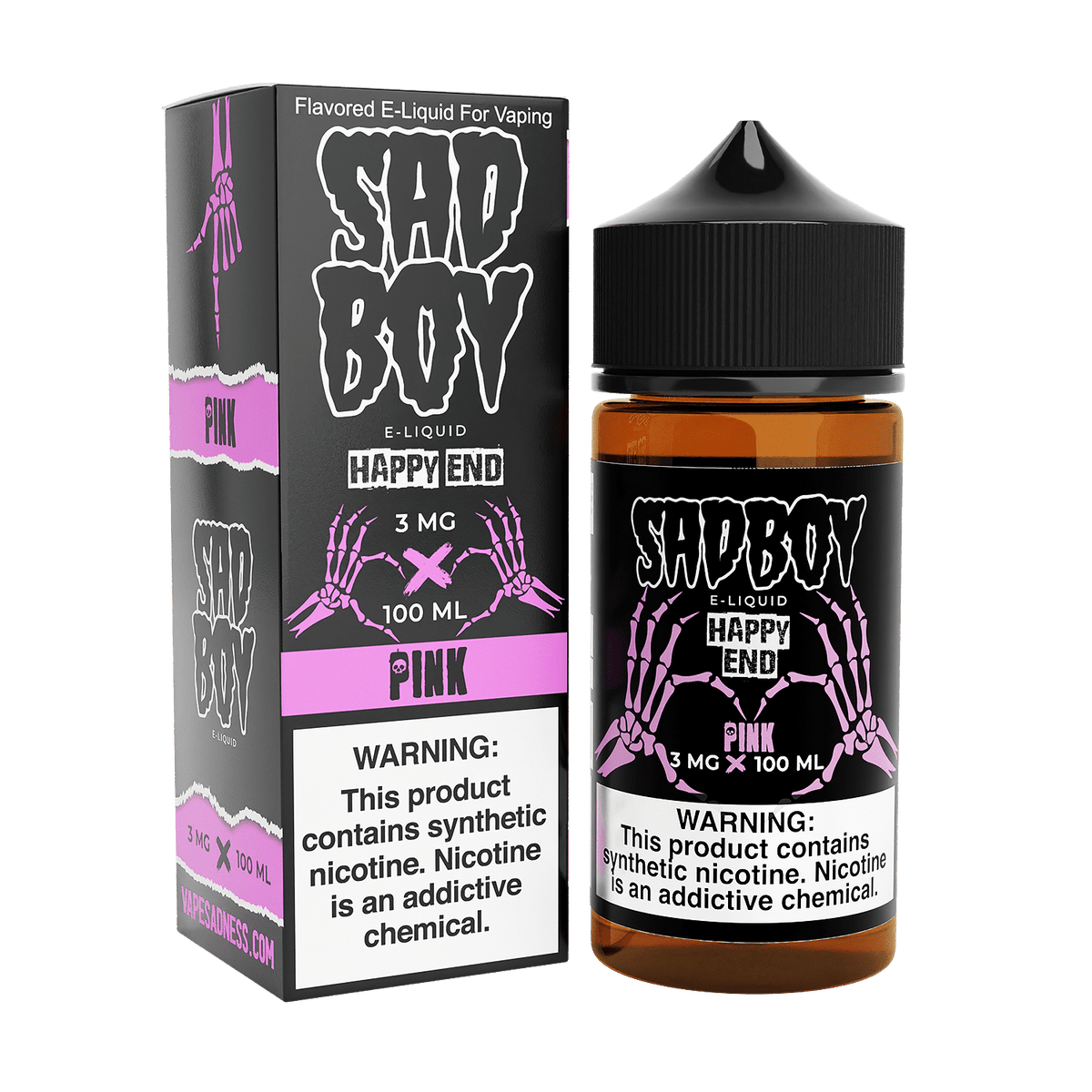 Sad Boy 100mL Happy End Pink Cotton Candy