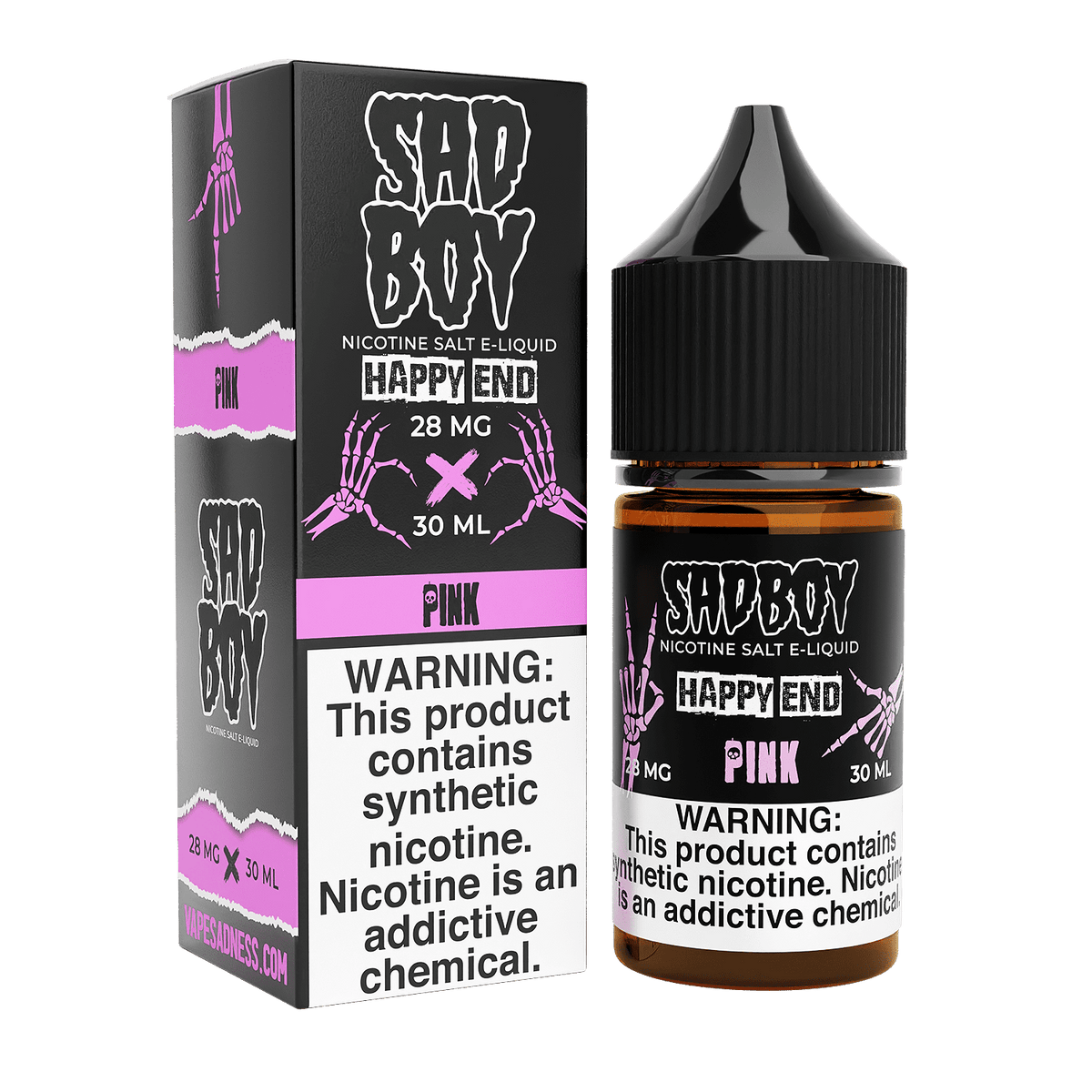 Sad Boy 30mL Happy End Pink Cotton Candy Salt