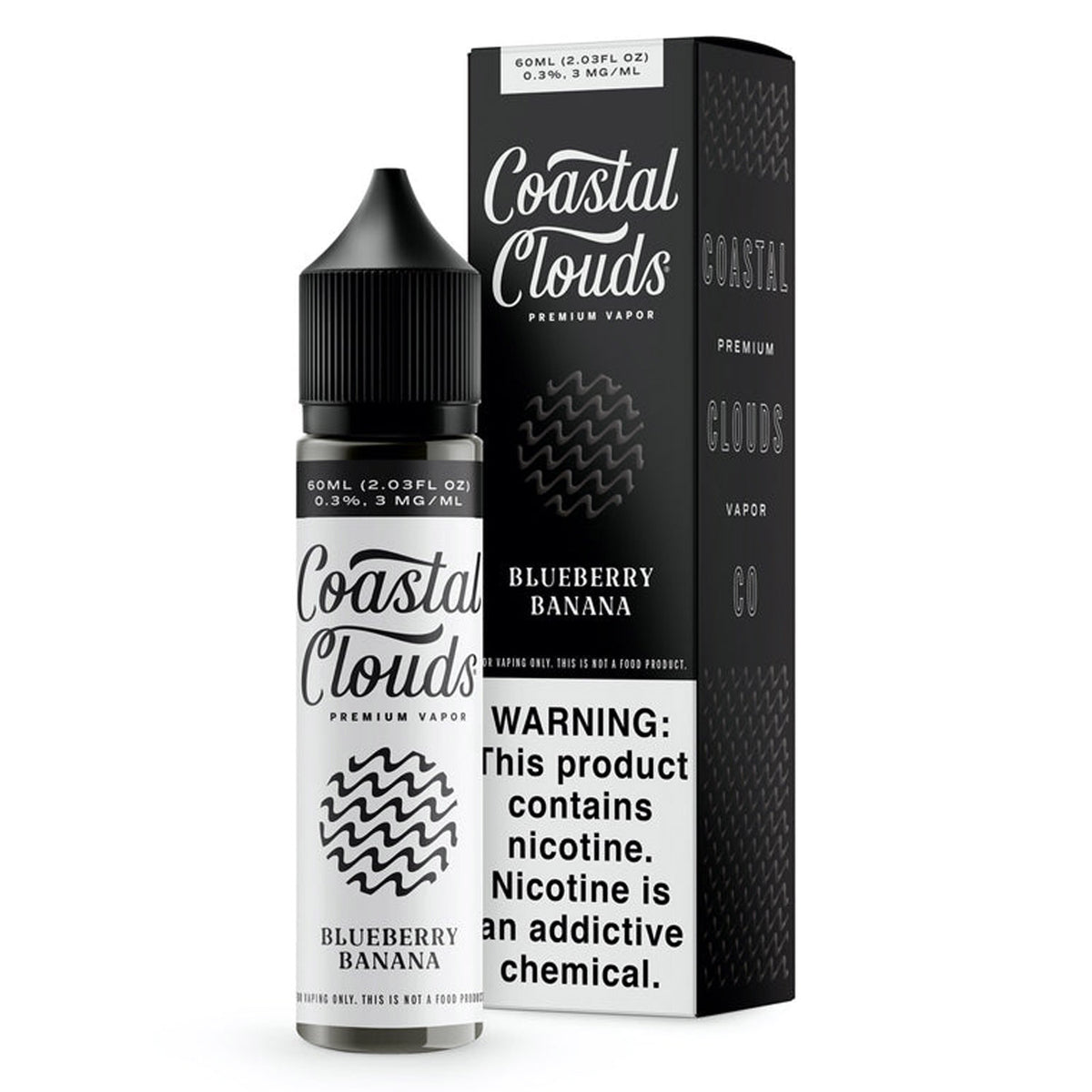 Coastal Clouds 60mL Blueberry Banana (Blueberry Banana Muffin)