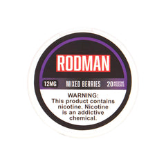 Rodman Nicotine Pouches 12mg